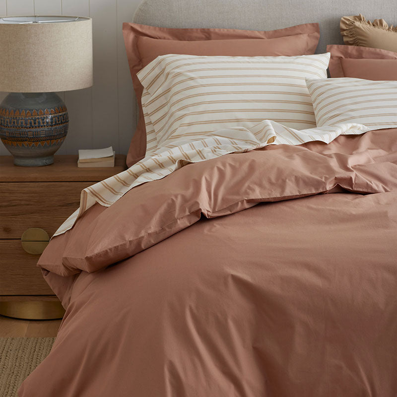 Classic Cool Cotton Percale Bed Duvet Cover