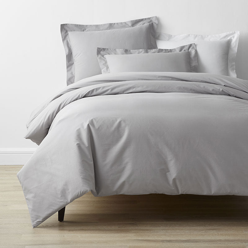 4-Piece Classic Cool Cotton Percale Solid Bedding Bundle