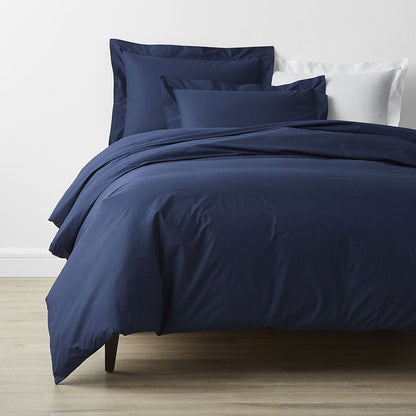4-Piece Classic Cool Cotton Percale Solid Bedding Bundle