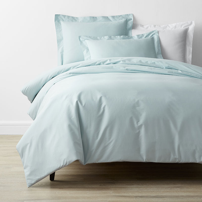 4-Piece Classic Cool Cotton Percale Solid Bedding Bundle
