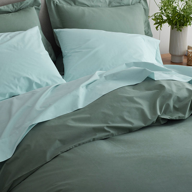 Classic Cool Cotton Percale Bed Duvet Cover