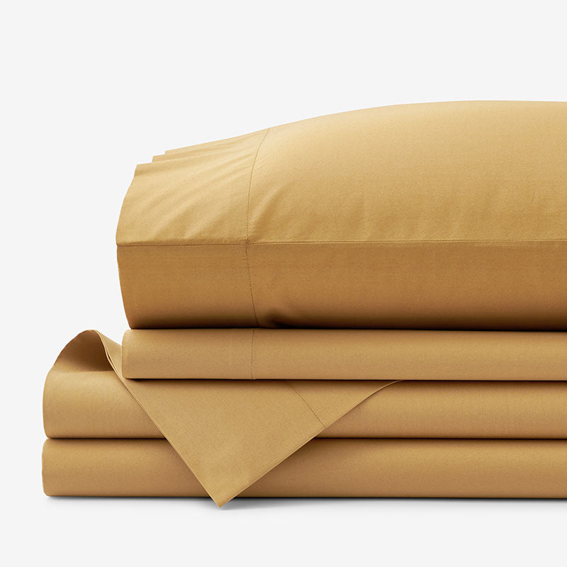 Classic Cool Cotton Percale Bed Sheet Set