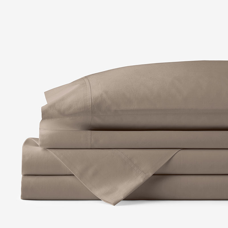 Classic Cool Cotton Percale Bed Sheet Set