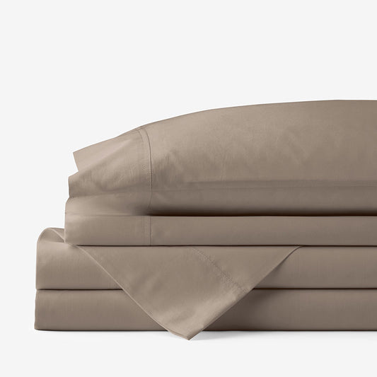 Classic Cool Cotton Percale Bed Sheet Set