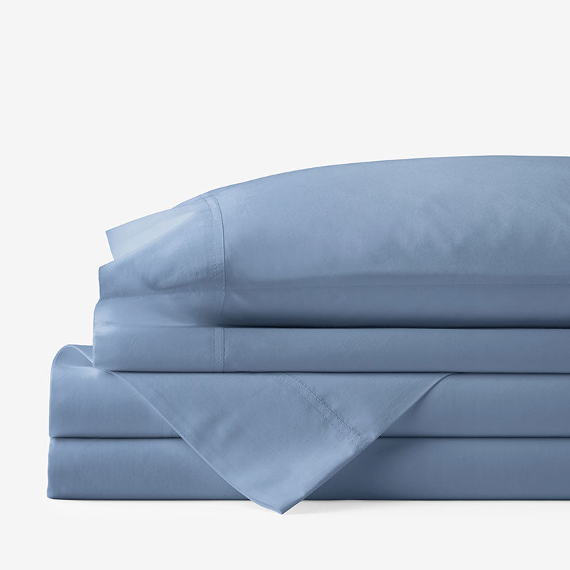 Classic Cool Cotton Percale Bed Sheet Set