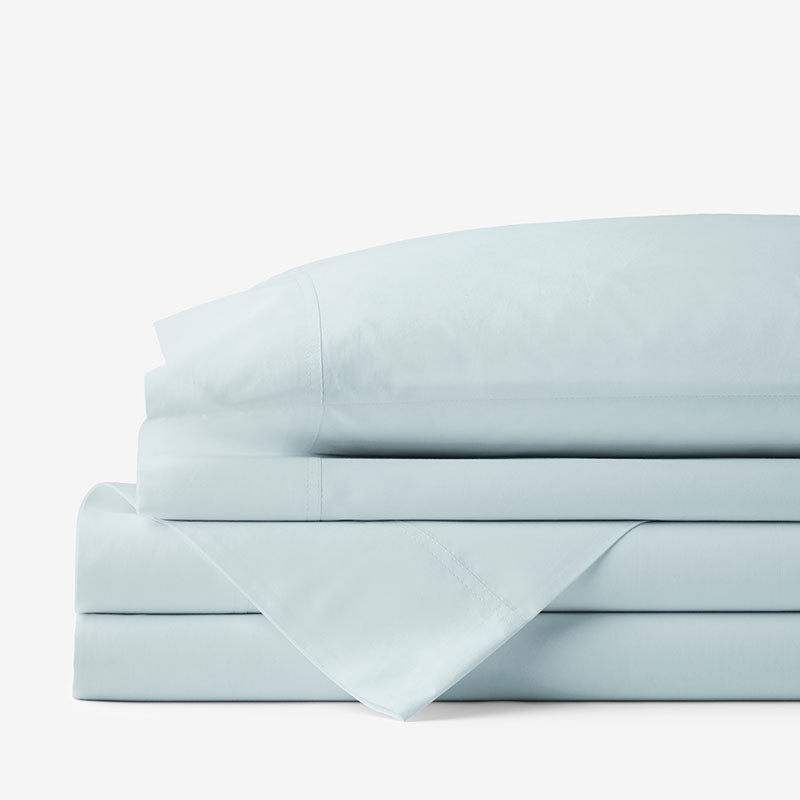 Classic Cool Cotton Percale Bed Sheet Set