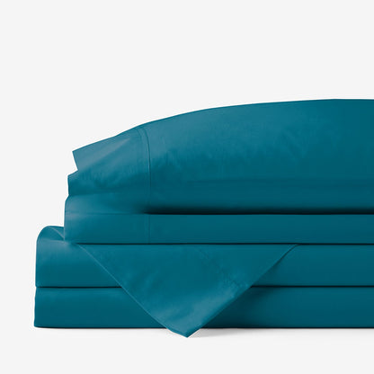 Classic Cool Cotton Percale Bed Sheet Set