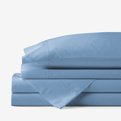 Classic Cool Cotton Percale Bed Sheet Set