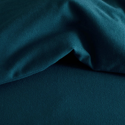 Premium Ultra-Cozy Cotton Velvet Flannel Bed Sheet Set