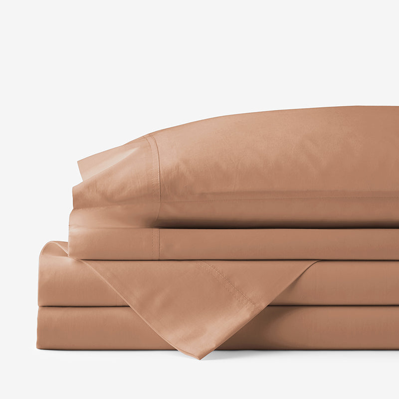 Classic Cool Cotton Percale Bed Sheet Set