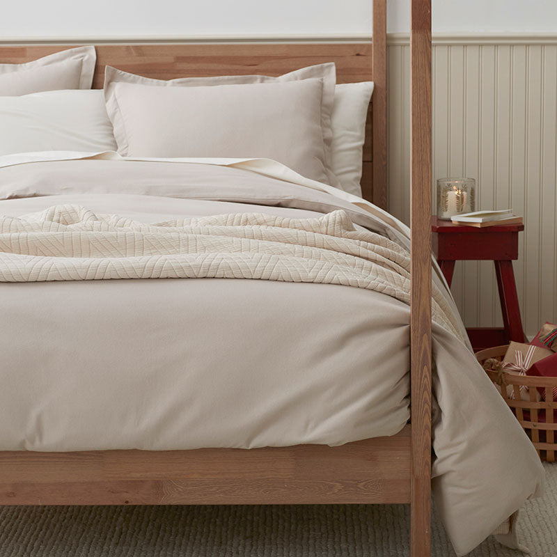 Classic Ultra-Cozy Cotton Flannel Pillowcase Set
