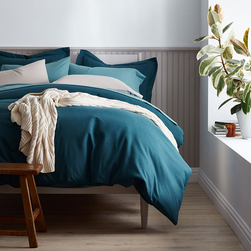 Classic Ultra-Cozy Cotton Flannel Flat Bed Sheet