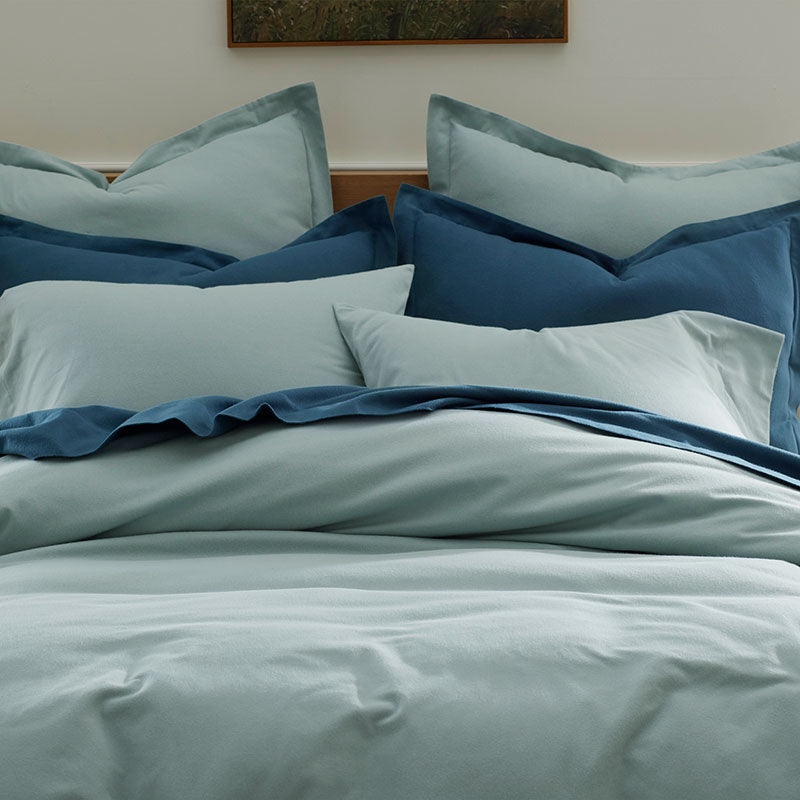 Classic Ultra-Cozy Cotton Flannel Bed Sheet Set