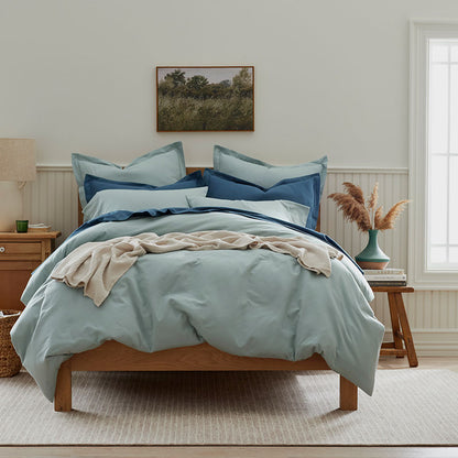 Classic Ultra-Cozy Cotton Flannel Solid Duvet Cover