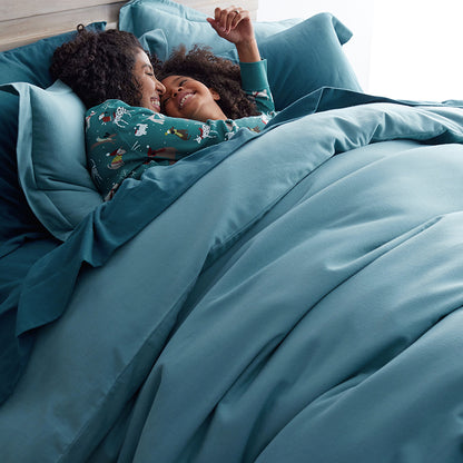 Premium Ultra-Cozy Cotton Velvet Flannel Bed Sheet Set