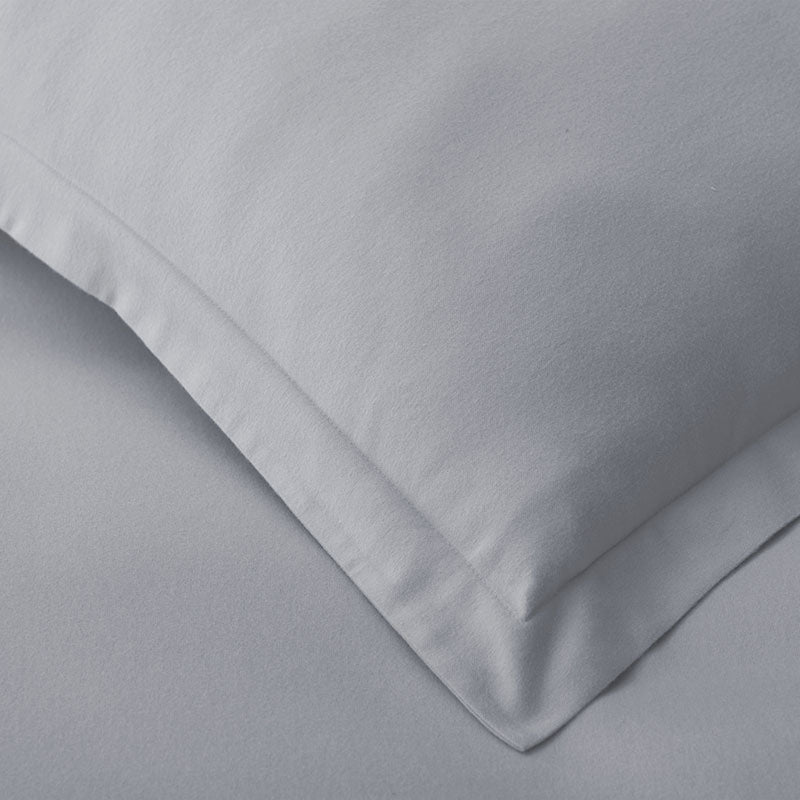 Classic Ultra-Cozy Cotton Flannel Solid Duvet Cover