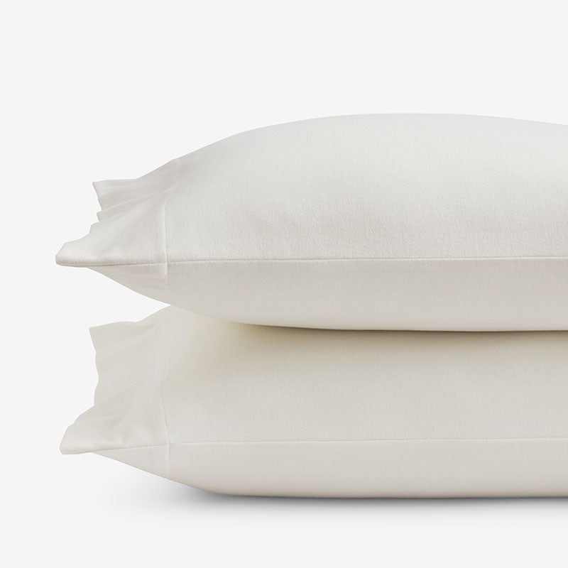 Classic Ultra-Cozy Cotton Flannel Pillowcase Set
