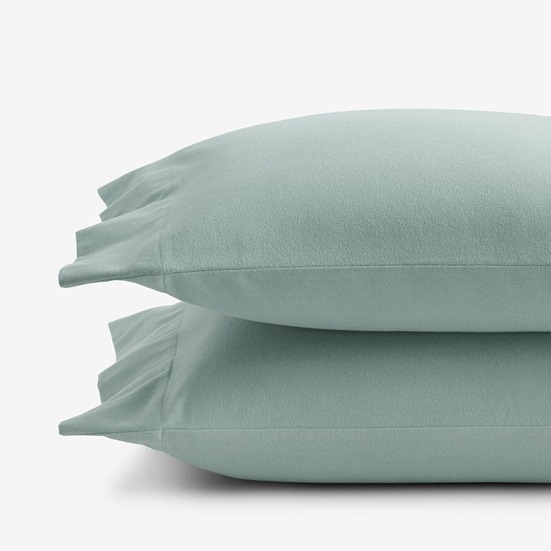 Classic Ultra-Cozy Cotton Flannel Pillowcase Set