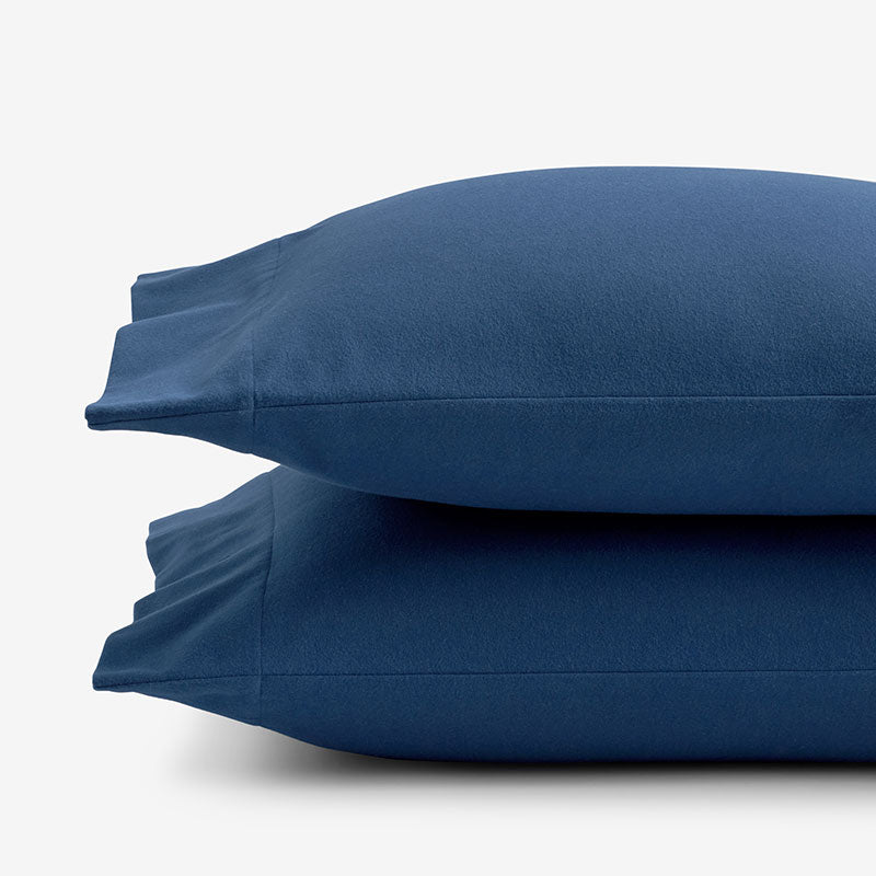 Classic Ultra-Cozy Cotton Flannel Pillowcase Set