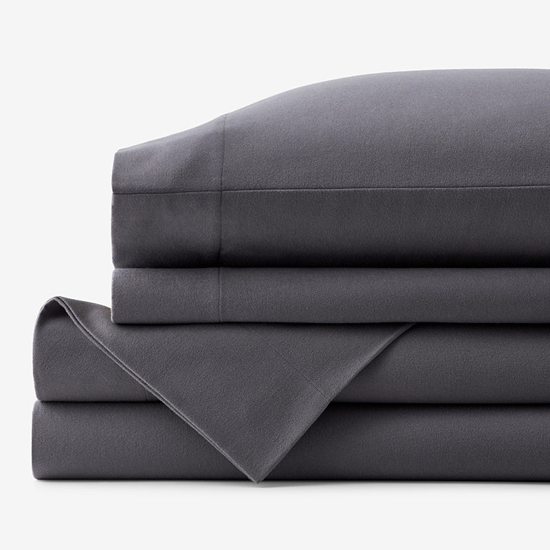 Classic Ultra-Cozy Cotton Flannel Bed Sheet Set