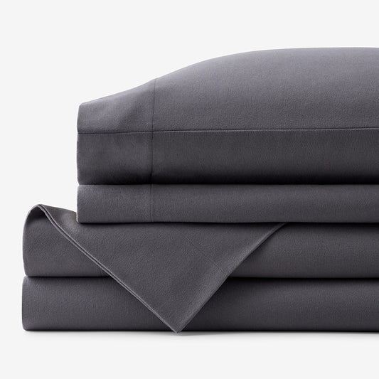 Classic Ultra-Cozy Cotton Flannel Bed Sheet Set