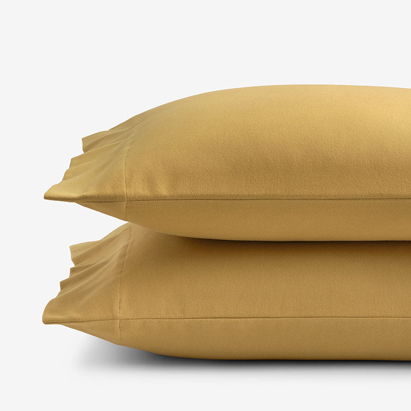 Classic Ultra-Cozy Cotton Flannel Pillowcase Set