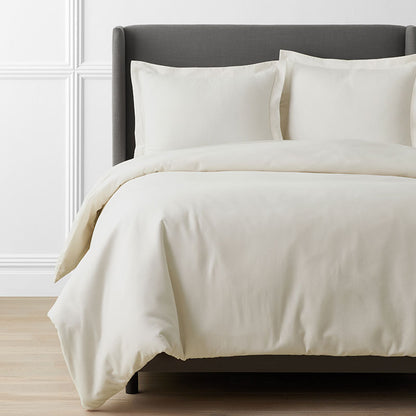 Classic Ultra-Cozy Cotton Flannel Solid Duvet Cover