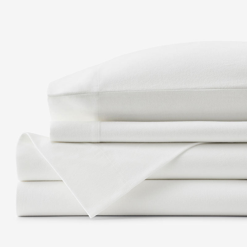Classic Ultra-Cozy Cotton Flannel Bed Sheet Set