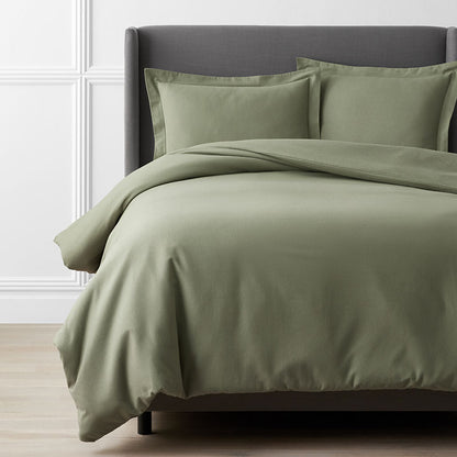 Classic Ultra-Cozy Cotton Flannel Solid Duvet Cover