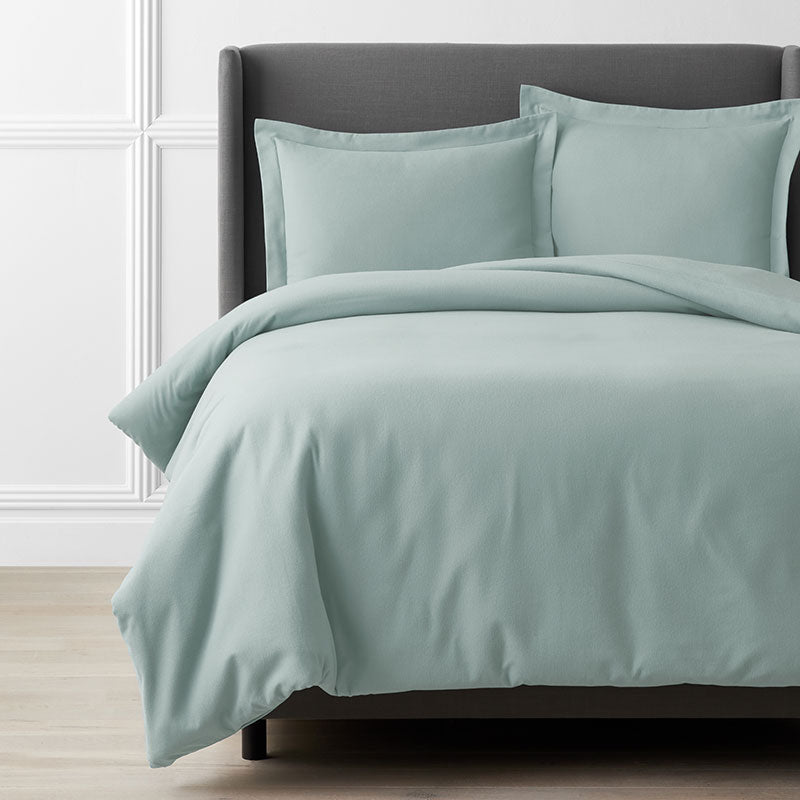 Classic Ultra-Cozy Cotton Flannel Solid Duvet Cover