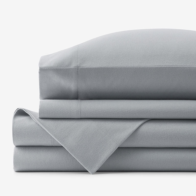 Classic Ultra-Cozy Cotton Flannel Bed Sheet Set