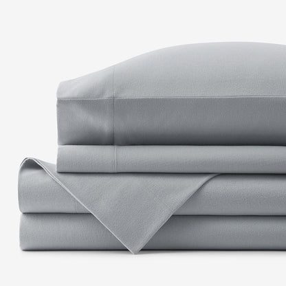 Classic Ultra-Cozy Cotton Flannel Bed Sheet Set