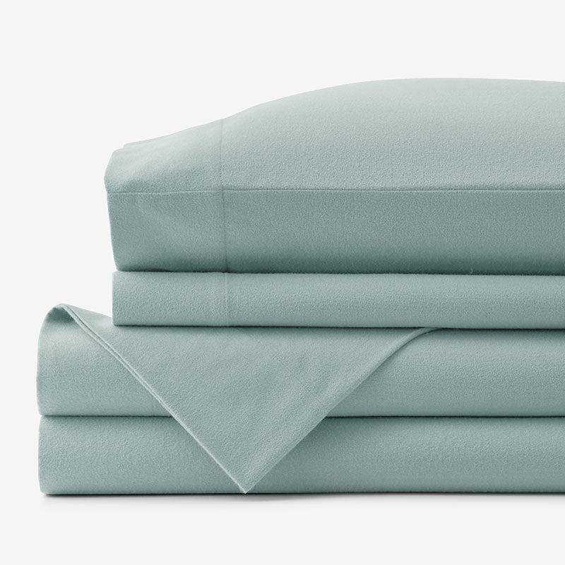 Classic Ultra-Cozy Cotton Flannel Bed Sheet Set