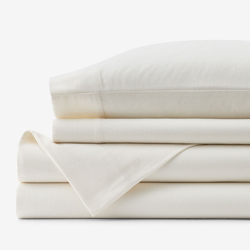Classic Ultra-Cozy Cotton Flannel Bed Sheet Set