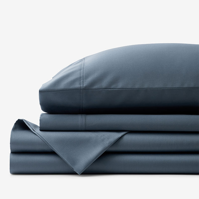 Premium Smooth Supima® Cotton Wrinkle-Free Sateen Bed Sheet Set