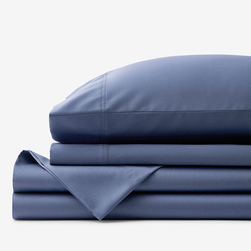 Premium Smooth Supima® Cotton Wrinkle-Free Sateen Bed Sheet Set