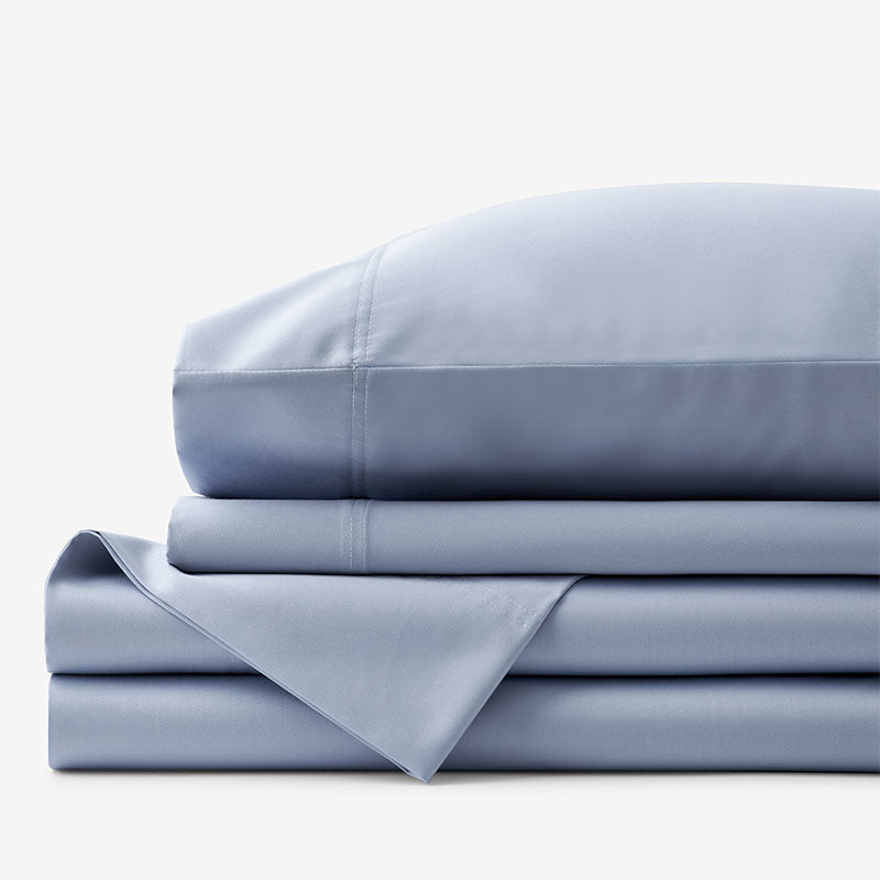 Premium Smooth Supima® Cotton Wrinkle-Free Sateen Bed Sheet Set