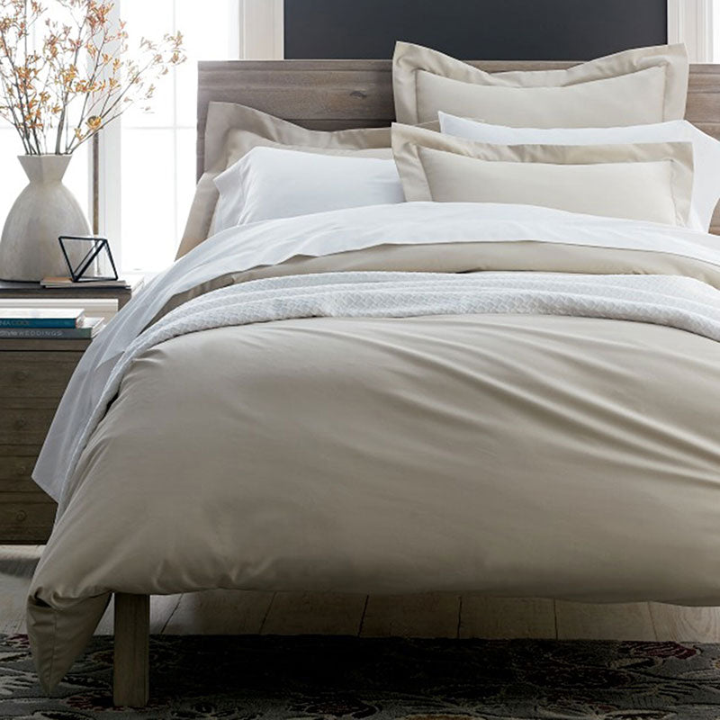 Premium Smooth Supima® Cotton Wrinkle-Free Sateen Fitted Bed Sheet