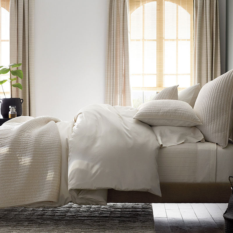 Premium Smooth Supima® Cotton Wrinkle-Free Sateen Fitted Bed Sheet
