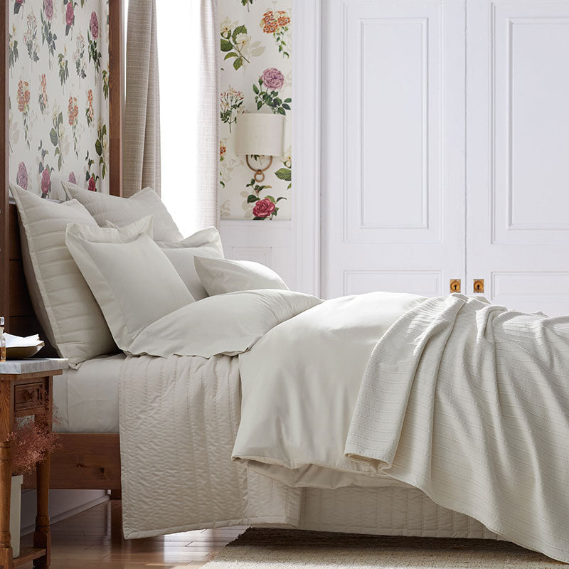 Premium Smooth Supima® Cotton Wrinkle-Free Sateen Fitted Bed Sheet