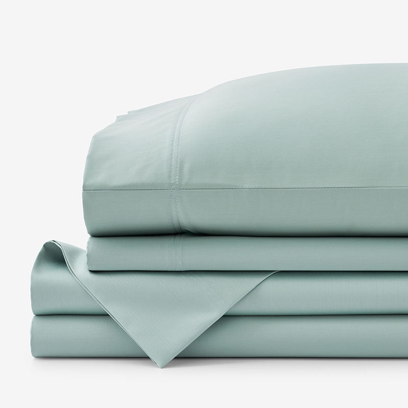 Premium Smooth Supima® Cotton Wrinkle-Free Sateen Bed Sheet Set