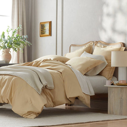 Premium Smooth Supima® Cotton Wrinkle-Free Sateen Bed Sheet Set