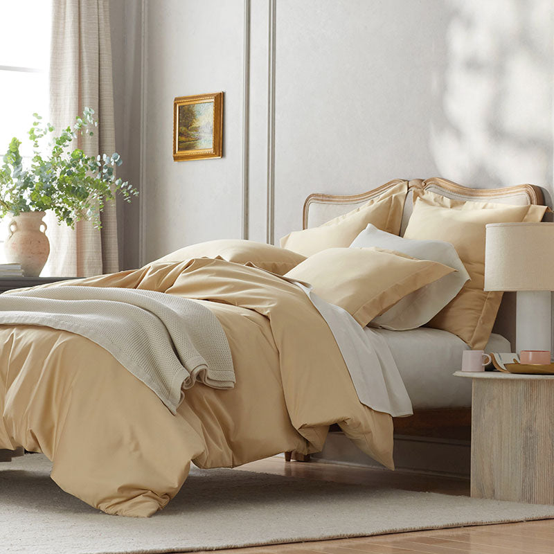 Premium Smooth Supima® Cotton Wrinkle-Free Sateen Fitted Bed Sheet