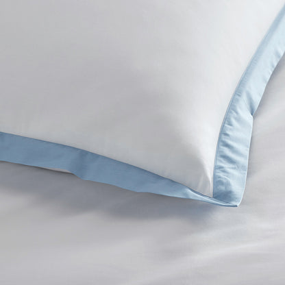 Solid Border Classic Cool Cotton Percale Sham