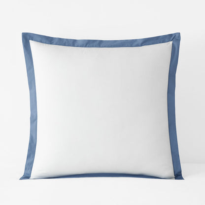 Solid Border Classic Cool Cotton Percale Sham