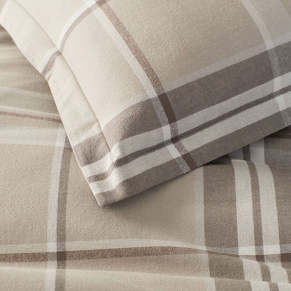 Classic Plaid Ultra-Cozy Cotton Flannel Fitted Bed Sheet