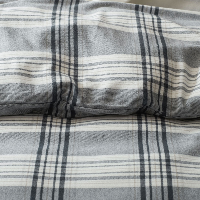 Classic Plaid Ultra-Cozy Cotton Flannel Pillowcase Set