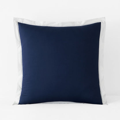 Solid Border Classic Cool Cotton Percale Sham