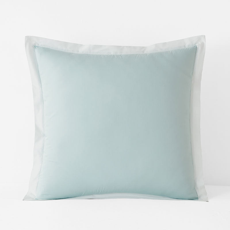 Solid Border Classic Cool Cotton Percale Sham