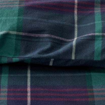 Classic Plaid Ultra-Cozy Cotton Flannel Flat Bed Sheet